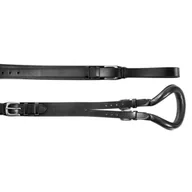 Akcesoria jeździeckie - Podogonie START czarne skórzane do siodła - miniaturka - grafika 1