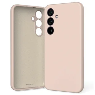 Mercury Silicone Sam S24+ S926 różowo-piaskowy/pink sand - Etui i futerały do telefonów - miniaturka - grafika 1