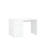 Biurka - Biurko 1D1S/120 Lingo Mebel Bos Biały - miniaturka - grafika 1