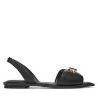 Sandały damskie - Sandały Aldo Goassi 13966654 Czarny - miniaturka - grafika 1