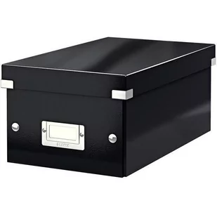 Leitz Pudło C&S na DVD czarne 6042 - Pudła i kartony archiwizacyjne - miniaturka - grafika 1