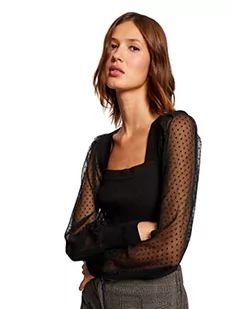 Morgan Sweter damski, czarny, XS - Swetry damskie - miniaturka - grafika 1