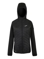 Kurtki i kamizelki sportowe damskie - Regatta Kurtka hybrydowa "Andreson" w kolorze czarnym - miniaturka - grafika 1