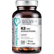 Witaminy i minerały - MYVITA SILVER 100% Witamina K2 MK-7 100mcg, 120kaps. MyVita 21PRJWIK12 - miniaturka - grafika 1