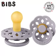 Smoczki uspokajające - Bibs Boheme Fossil Grey S Smoczek Uspokajający Kauczuk Hevea - miniaturka - grafika 1