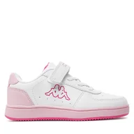 Buty dla dziewczynek - Sneakersy Kappa Logo Malone Ev Kid 36185LW Biały - miniaturka - grafika 1