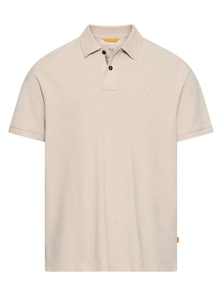 Camel Active Koszulka polo w kolorze beżowym