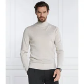 Swetry męskie - Calvin Klein Wełniany golf Slim Fit - miniaturka - grafika 1