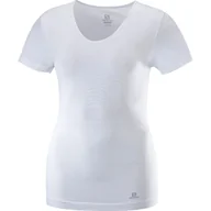 Koszulki i topy damskie - Koszulka damska Salomon Elevate Move On Tee sportowa techniczna-M - miniaturka - grafika 1