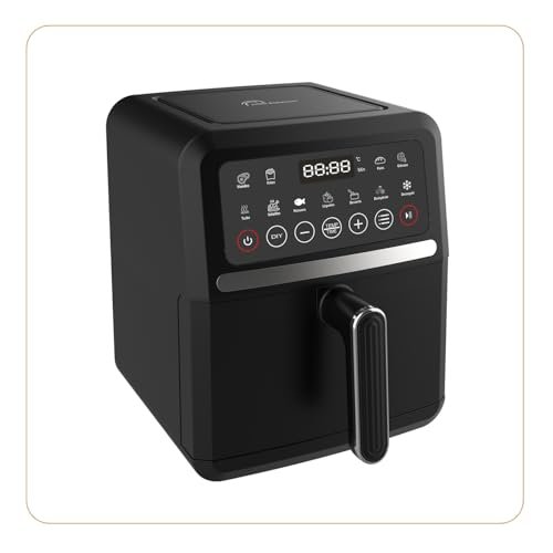 LITTLE BALANCE 8725 Crousty Light, Frytkownica bezolejowa, Air Fryer, 11 predefiniowanych programów, 5 litrów dla 4 osób, 1500 W