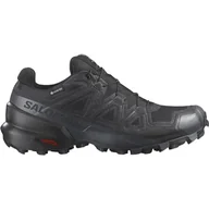 Buty trekkingowe damskie - Salomon Speedcross Gore-tex damskie buty trekkingowe, czarny, 38 2/3 EU - miniaturka - grafika 1