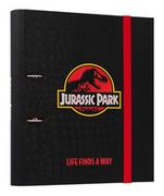 Segregatory - Zwart segregator ringowy Jurassic Park 2 ringi A4 karton czarny twm_997483 - miniaturka - grafika 1