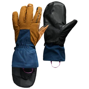 Rękawiczki Black Diamond Cirque Gloves Rozmiar rękawiczek: XL / Kolor: brązowy/niebieski - Rękawice narciarskie - miniaturka - grafika 1