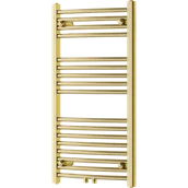 Grzejniki łazienkowe - Mexen Ares grzejnik łazienkowy 900 x 500 mm, 294 W, złoty - W102-0900-500-00-50 - miniaturka - grafika 1