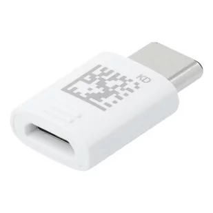 Oryginalny Adapter Samsung Gh96-12487a (Galaxy S10/S10+) Usb-C - Micro Usb Biały Bulk - Złącza, przejściówki, adaptery - miniaturka - grafika 1