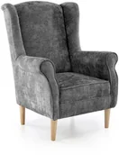 Fotele - Fotel uszak HERMES szary HALMAR - miniaturka - grafika 1