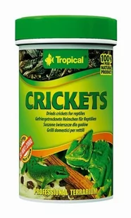Tropical Crickets 100ml 16708-uniw - Pokarm dla płazów i gadów - miniaturka - grafika 1