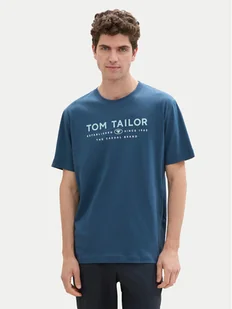 Tom Tailor T-Shirt 1043276 Niebieski Regular Fit - Koszulki męskie - miniaturka - grafika 1