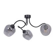 Lampy sufitowe - Sara lampa sufitowa 3xE27 czarna/grafitowa K-5195 - miniaturka - grafika 1