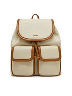 Torebki damskie - DeeZee Plecak LA482-1949 Beżowy - miniaturka - grafika 1