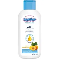 Kosmetyki kąpielowe dla dzieci - Nivea Bambino Rodzina Żel pod prysznic hiperdelikatny - zapach Mirabelki 400ml - miniaturka - grafika 1