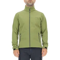Moda i Uroda OUTLET - JEEP O102883-E100 J KURTKA SOFTSHELL MĘŻCZYZNA Zamknięte kieszenie - Mały Druk J23W Mężczyźni Olive Green XXL - miniaturka - grafika 1