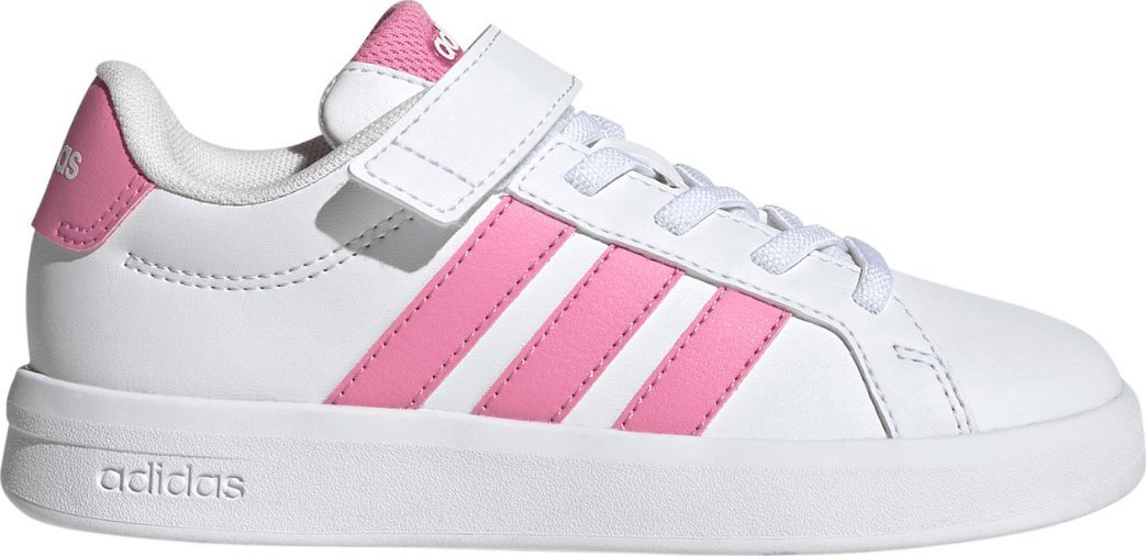 Adidas Buty dla dzieci adidas Grand Court 3.0 biało-różowe JP9371 30