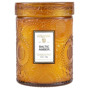 Voluspa Baltic Amber Mini Glass Jar (50h) - Świece - miniaturka - grafika 2