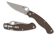 Noże - Nóż składany Spyderco Military 2 Sprint Run Brown G10, Satin CPM 15V by Sal i Eric Glesser (C36GPBN15V2) - miniaturka - grafika 1