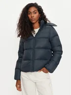 Kurtki damskie - Calvin Klein Jeans Kurtka puchowa J20J223571 Granatowy Regular Fit - miniaturka - grafika 1