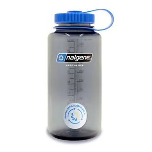 Nalgene - Butelka Wide Mouth Sustain - 1,1L - Szara - 2020-1532 - Shakery i bidony sportowe - miniaturka - grafika 1