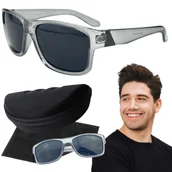 Okulary przeciwsłoneczne - Okulary Przeciwsłoneczne Męskie Polaryzacja Prius Nerdy UV400 Etui - miniaturka - grafika 1