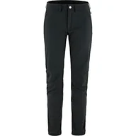 Spodnie damskie - Fjällräven Damskie spodnie górskie Stretch Trousers W spodnie, czarne, 36, czarny, 36 - miniaturka - grafika 1