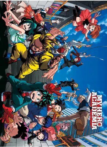 Plakat My Hero Academia bnha_002 A1+ (custom)