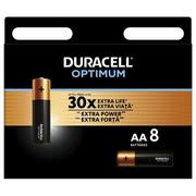 Baterie i akcesoria - Duracell Baterie AA LR6 Optimum 8 szt.) - miniaturka - grafika 1