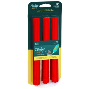 3DOODLER Filament 3DOODLER Start Eko 75 sztuk Czerwony - Filamenty i akcesoria do drukarek 3D - miniaturka - grafika 4