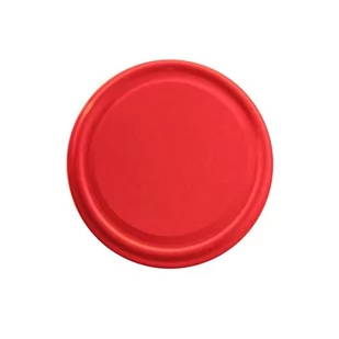 Orion 10-częściowy zestaw metalowych pokrywek do słoików 66, czerwony - Pozostałe akcesoria kuchenne - miniaturka - grafika 1