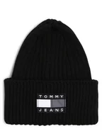 Czapki męskie - Tommy Jeans - Czapka męska, czarny - miniaturka - grafika 1
