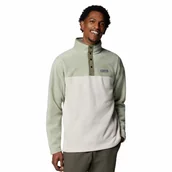 Bluzy męskie - Męska bluza polarowa Columbia Steens Mountain Half Snap II dark stone - XL - miniaturka - grafika 1