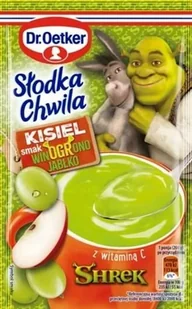 Dr. Oetker Słodka Chwila Kisiel smak winogrono jabłko 29 g - Kisiel - miniaturka - grafika 1