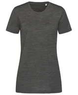 Koszulki i topy damskie - SUPER CENA T-Shirt Koszulka Sportowa Damska ACTIVE DRY ST8120 SZARY Rozm: M - miniaturka - grafika 1