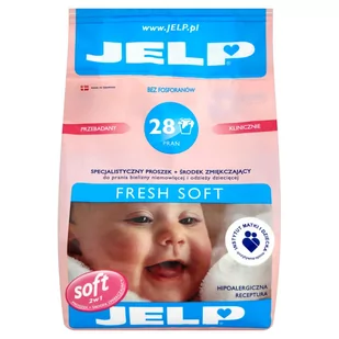 BioLife Proszek i środek zmiękczający do prania odzieży dziecięcej Jelp Fresh Soft hipoalergiczny 2,24 kg - Środki do prania - miniaturka - grafika 4