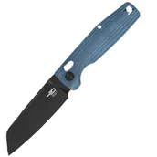 Noże - Nóż składany Bestech Slasher Blue Micarta, Black Stonewashed D2 (BG56C-2) - miniaturka - grafika 1