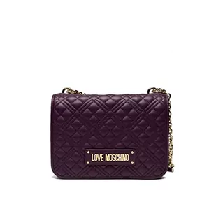 Love Moschino Damska torba na ramię Borsa pikowana PU Viola Fioletowa, 19 x 26 x 9 - Torebki damskie - miniaturka - grafika 1