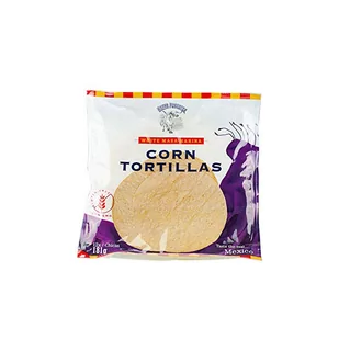 Tortilla Kukurydziana Biała 12 Sztuk Wraps 15cm "White Masa Harina Corn Tortillas" 181g (12x15g) Nuevo Progreso - Pasztet i przetwory mięsne - miniaturka - grafika 1