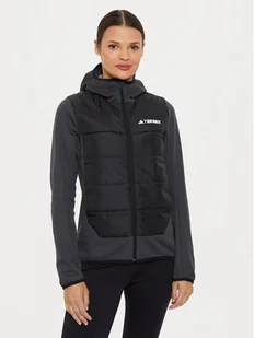 adidas Kurtka outdoor Terrex Multi Hybrid IR7882 Czarny Regular Fit - Odzież trekkingowa damska - miniaturka - grafika 1