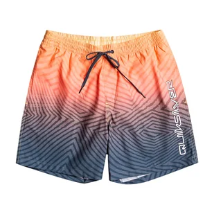 Szorty kąpielowe męskie Quiksilver Everyday Warped Logo Volley 17" - Spodenki damskie - miniaturka - grafika 1