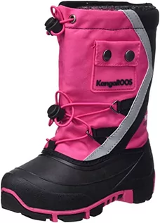 Kozaki damskie - KangaROOS Kanga-Bean III kozaki, Daisy pink/Jet Black, 34 EU - grafika 1