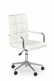 Fotel biurowy, krzesło biurowe GONZO 2 fotel młodzieżowy biały - Fotele i krzesła biurowe - miniaturka - grafika 4