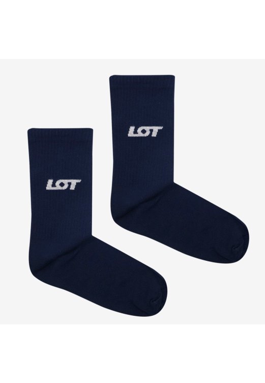 Skarpetki sportowe granatowe LOT 42 - 46 - PLL LOT Polish Airlines Exclusive